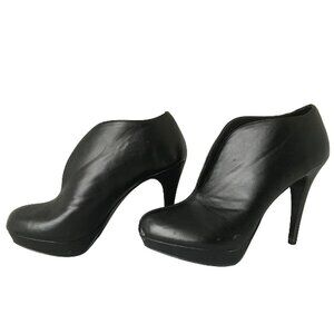 Audrey Brooke Stiletto Platform Booties, 7 1/2